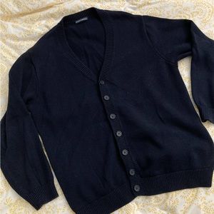 Brandy Melville Amber Cardigan in Navy